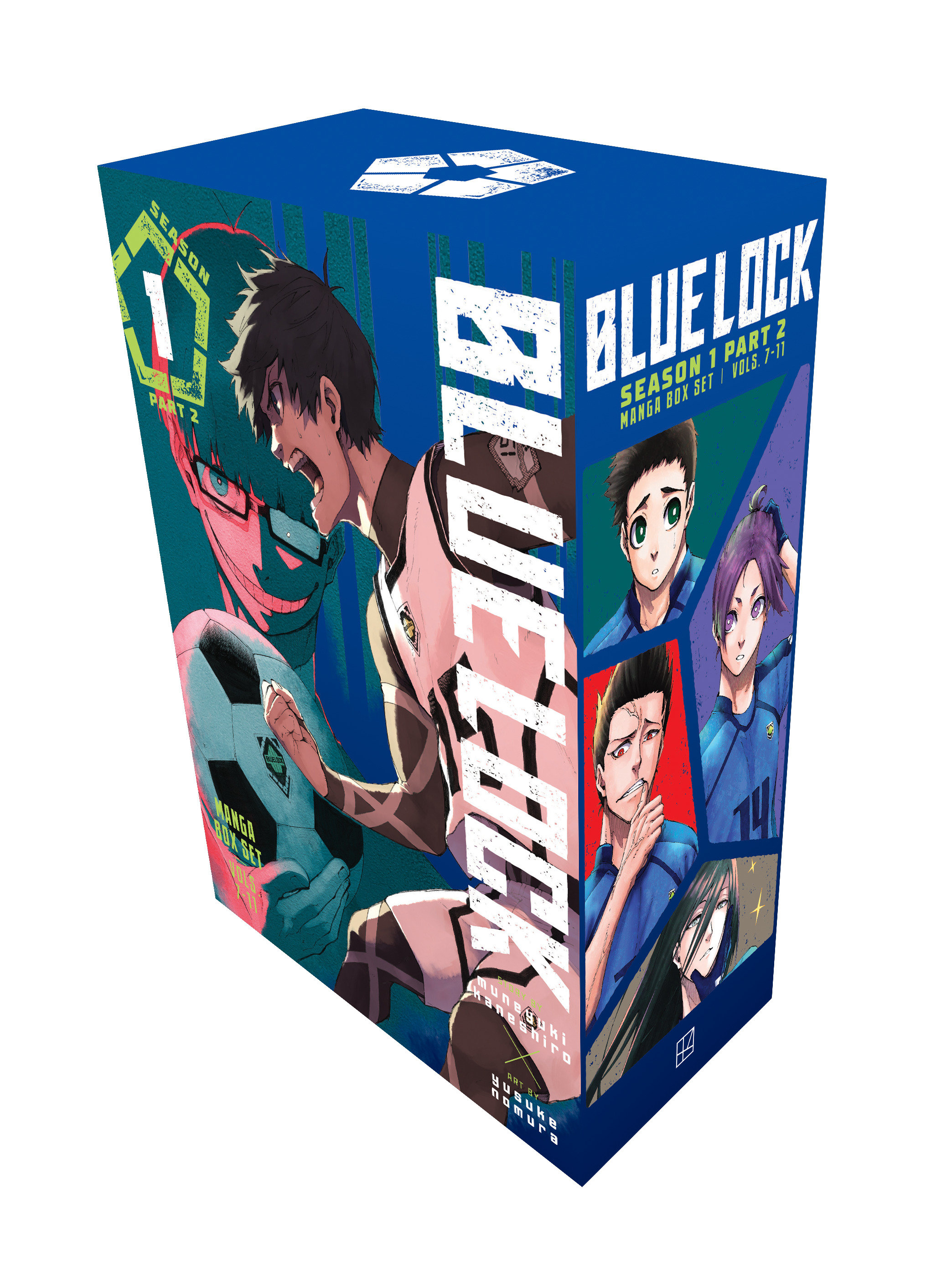 Blue Lock Season 1 Part 2 Manga Box Set by Muneyuki Kaneshiro