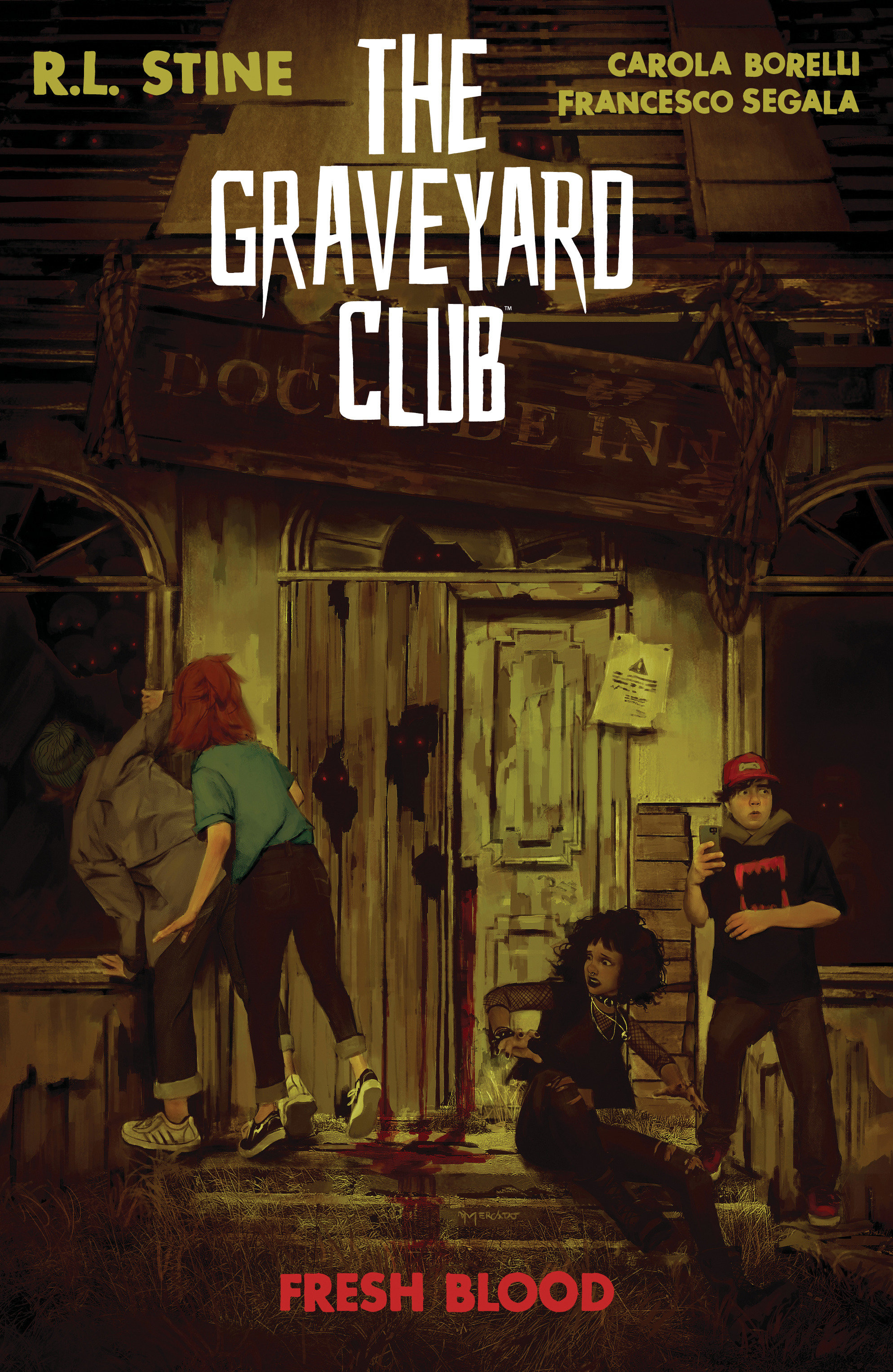 The Graveyard Club: Fresh Blood by R.L. Stine