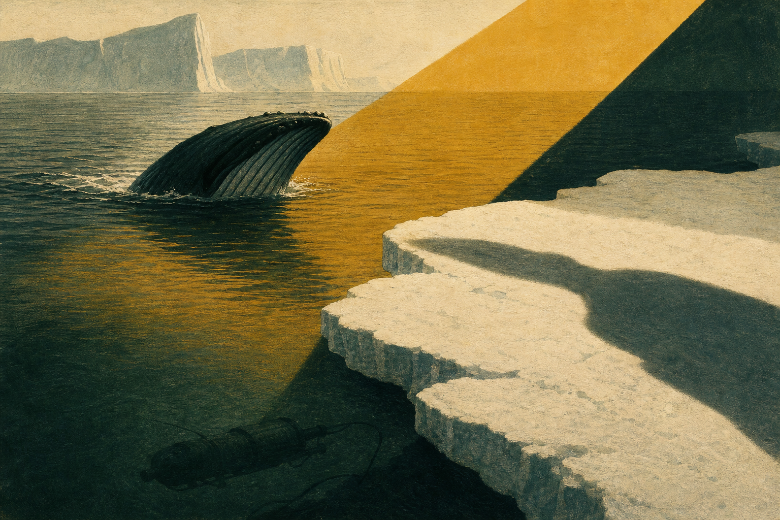 Whales Are Moving Into Greenland's Waters. The Ice Sheet Is the Bigger Story.